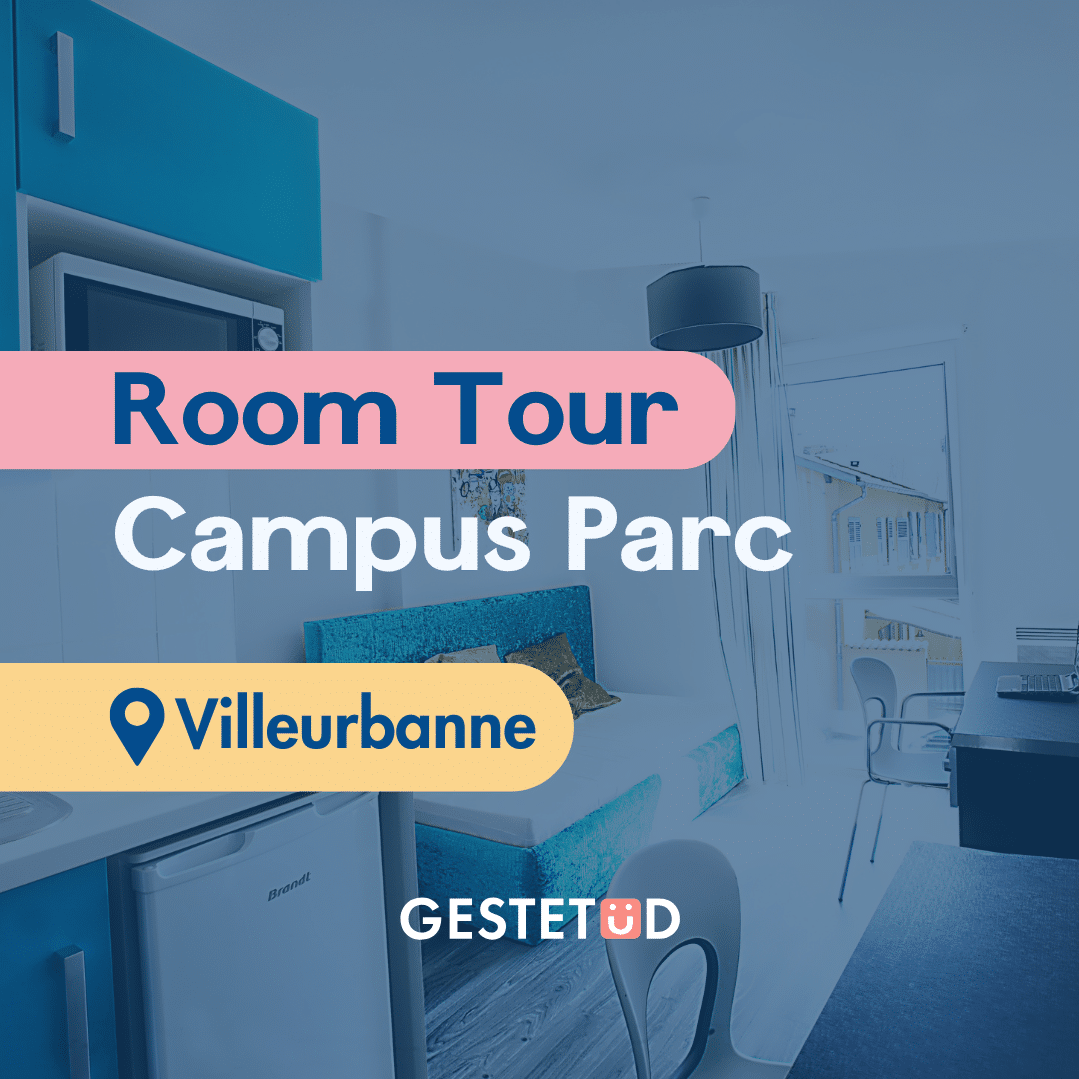 Room tour d'un studio étudiant de la résidence Campus Parc