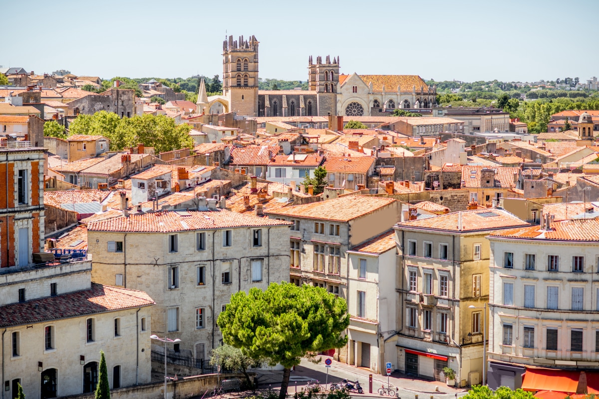 Quartier Saint Eloi à Montpellier