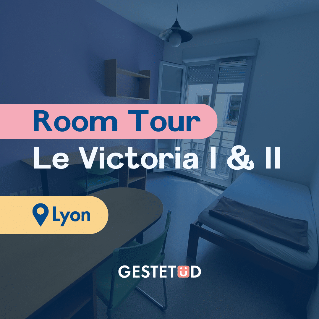 Room tour d'un studio étudiant de la résidence Le Victoria