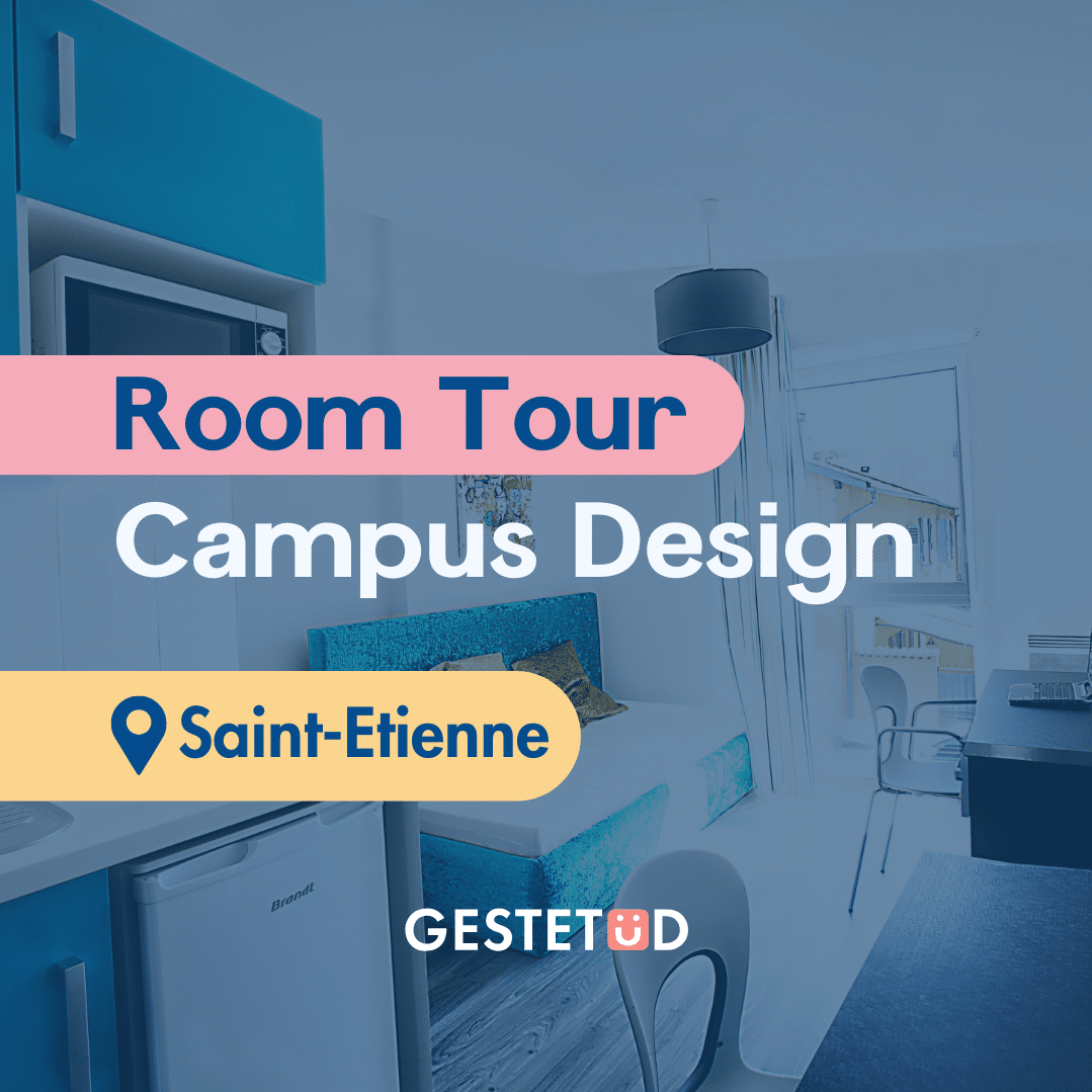 Room tour d'un studio étudiant de la résidence Campus Design